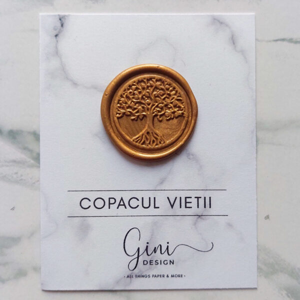 ștampilă pentru sigilii de ceară copacul vieții