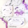 invitație de botez iris, invitație de botez florală, invitație de botez fetiță