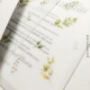 Invitatie greenery de primavara