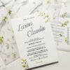Invitatie greenery de primavara