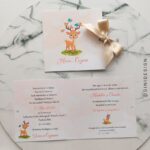 Invitație de botez căprioară