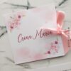 invitatie de botez crini, invitatie botez, invitatie panglica, invitatie botez fete