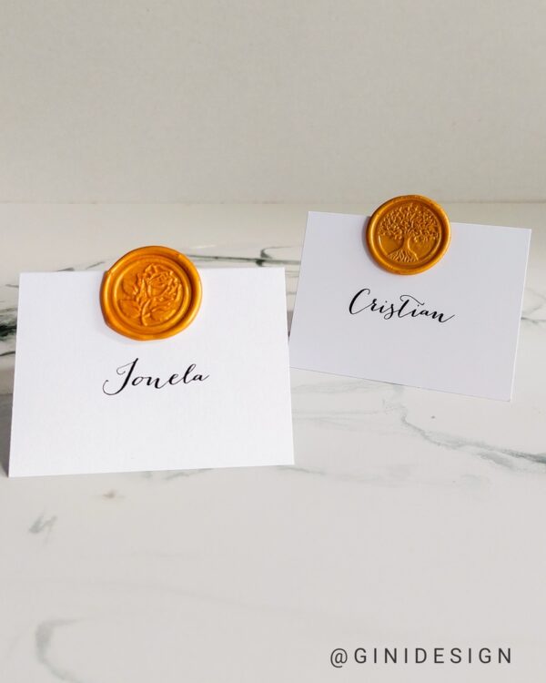 place card cu sigiliu