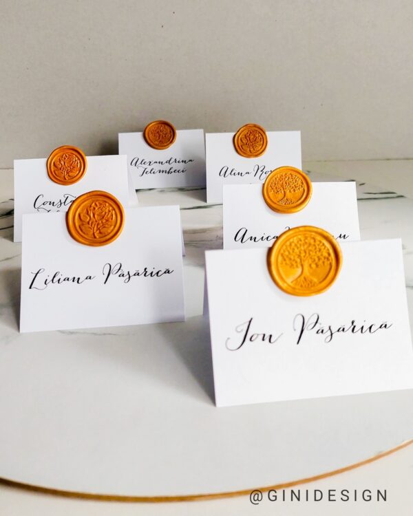 place card cu sigiliu