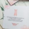 Invitație de botez balerină