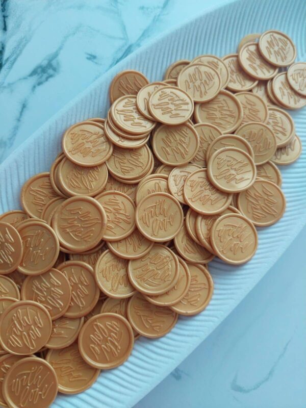 sigilii de ceară with love, sigilii de ceară aurii