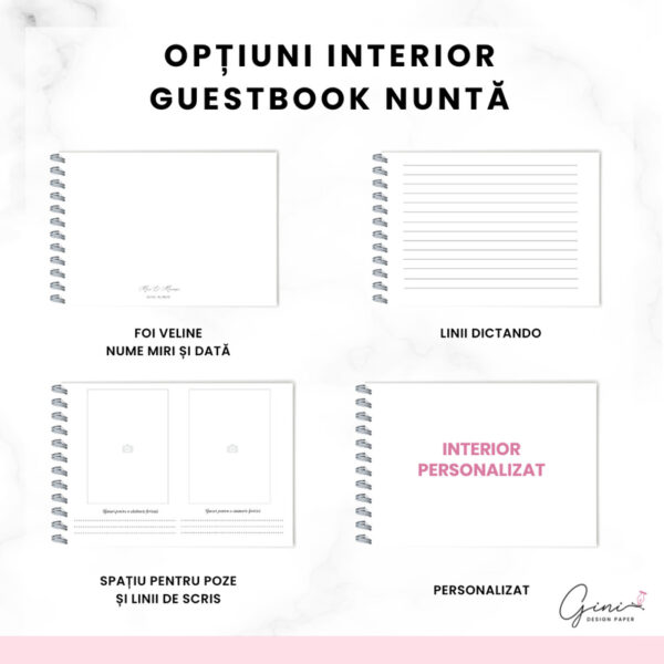 interior guestbook nuntă