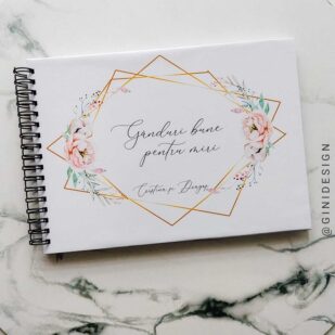 Guestbook nuntă floral