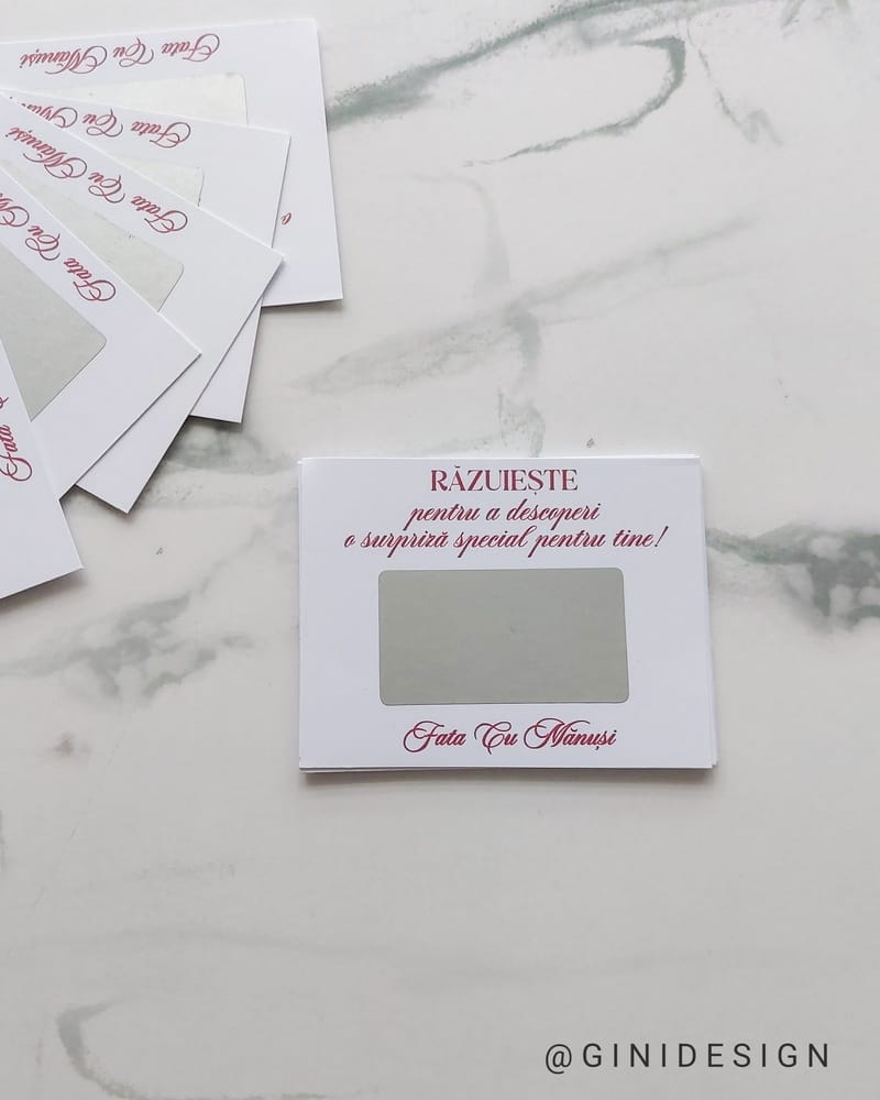 Voucher răzuibil câștig afaceri
