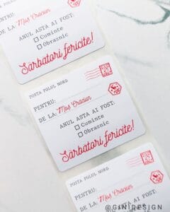 etichete adezive personalizate craciun
