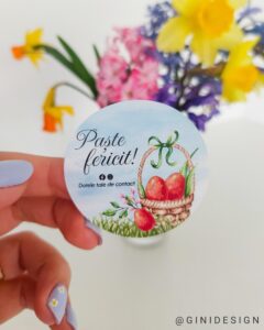 Etichete adezive personalizate Paste
