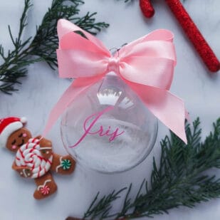 glob de crăciun personalizat, glob de crăciun, glob personalizat cu nume, ornament personalizat, ornament personalizat cu logo, glob cu logo