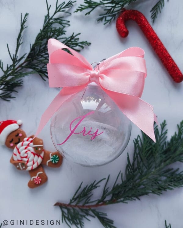 glob de crăciun personalizat, glob de crăciun, glob personalizat cu nume, ornament personalizat, ornament personalizat cu logo, glob cu logo