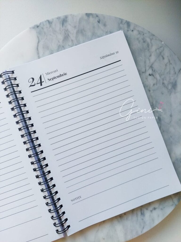 agendă datată personalizată