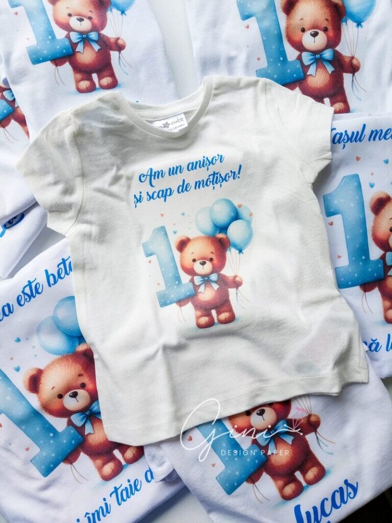 tricou mot, tricou personalizat mot, tricou personalizat ursulet, tricou aniversare, tricou petrecere, tricou bebe