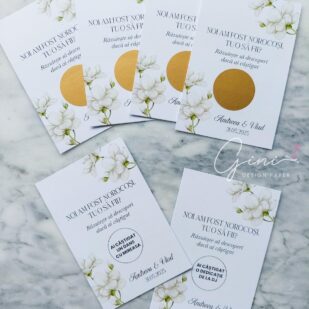 Mărturii răzuibile nuntă magnolie