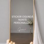 Sticker oglindă nuntă