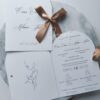 Invitație de nuntă arcadă