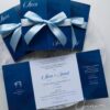 Invitație nuntă navy