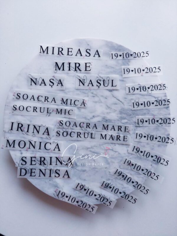 Sticker vinil panglici