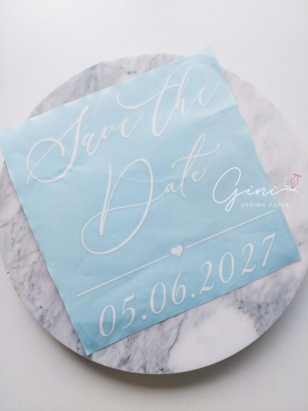 sticker ”save the date”