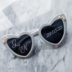 Sticker vinil ochelari nuntă