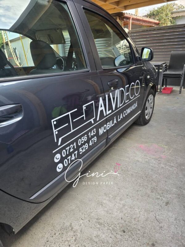 Sticker mașină colantare