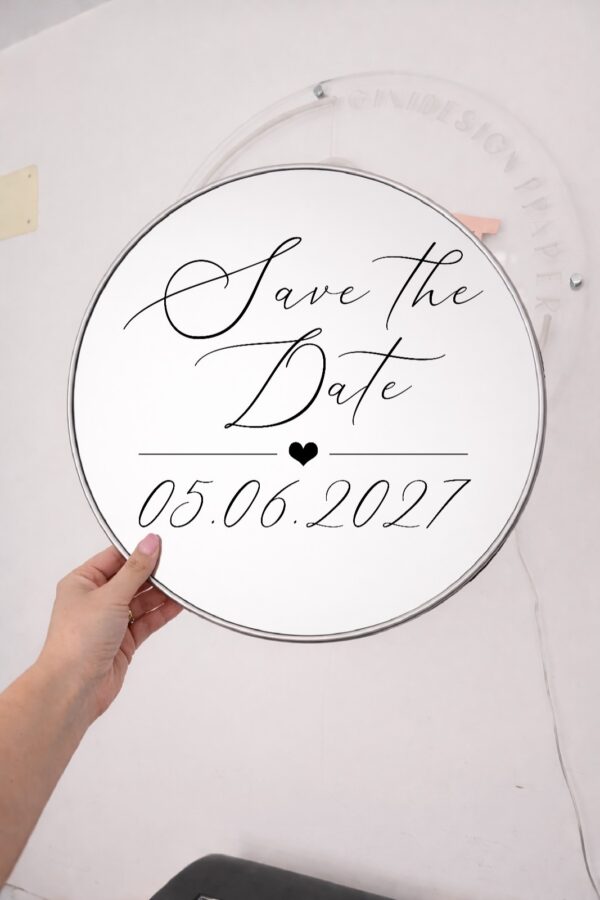sticker ”save the date”