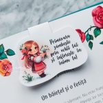 Mărțișor semn de carte magnetic tradițional