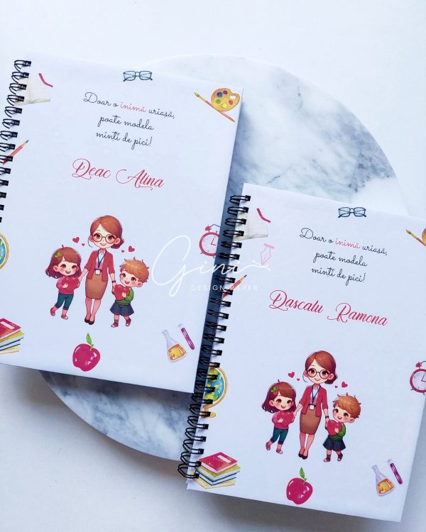 Agendă personalizată educatoare sau învățătoare