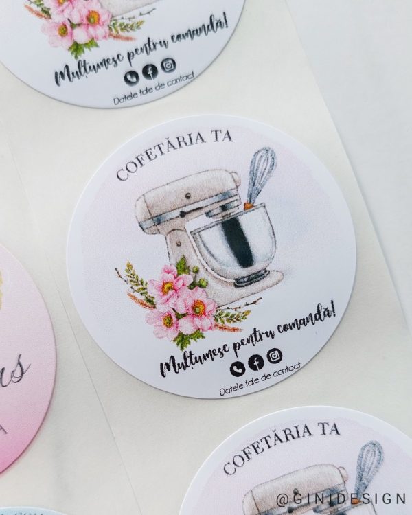 Etichete adezive personalizate cofetarie