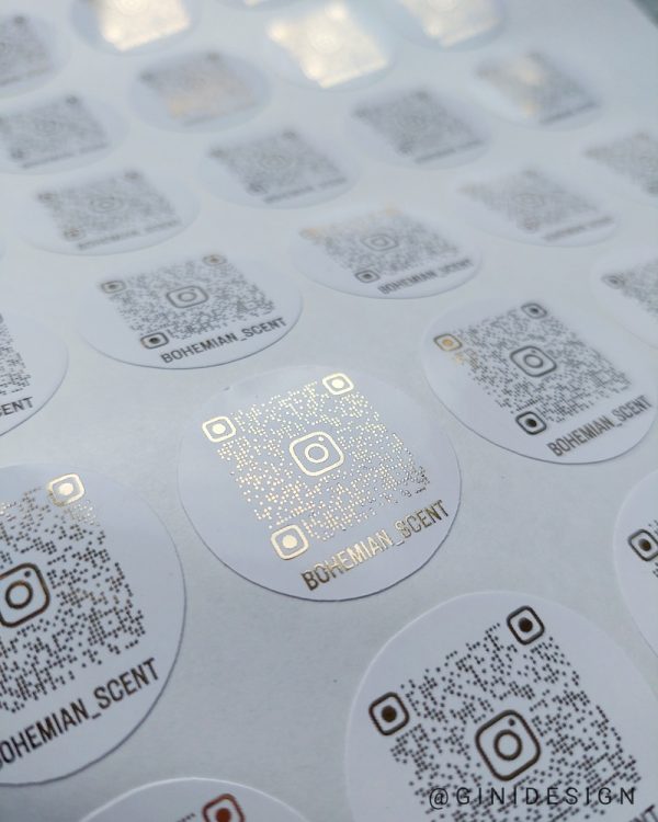 Etichete cu folio cod QR