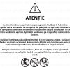 Eticheta avertizare lumanari