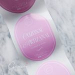 Eticheta adezivă cozonac artizanal